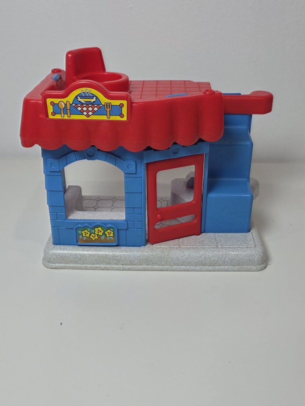 Fisher Price Little People Main Street Restaurant 1998
